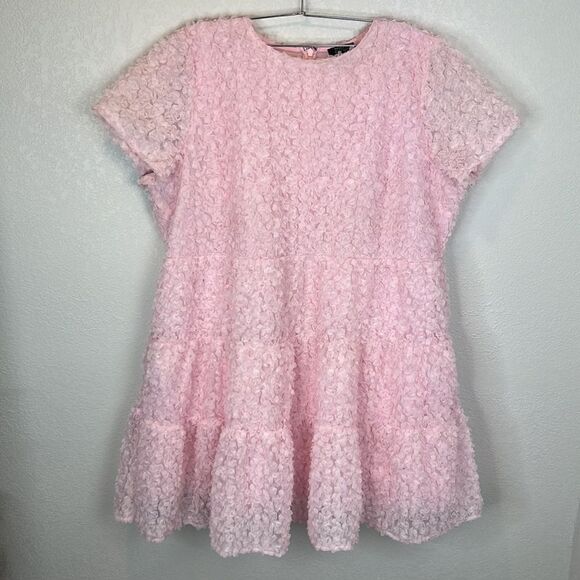 Halogen Pink Midi Dress Elegant and Stylish - Picture 2 of 16